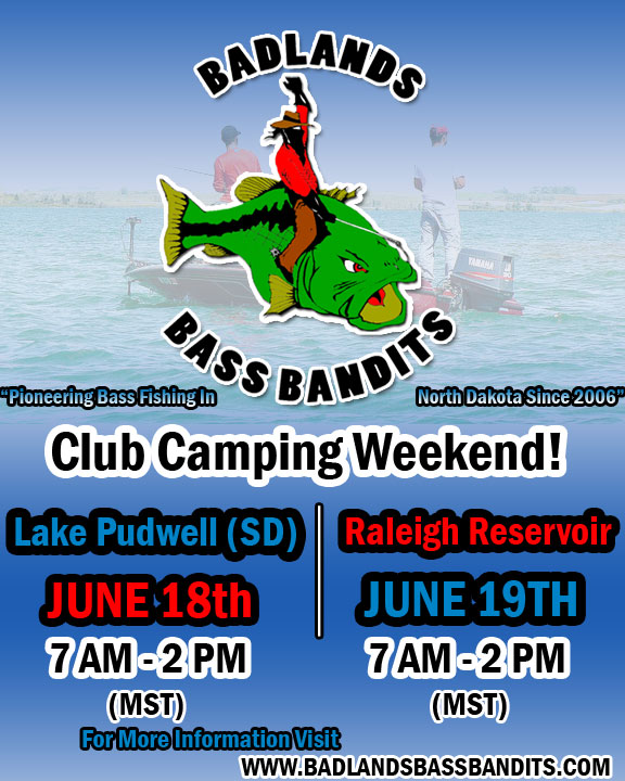 Camping weekend flyer