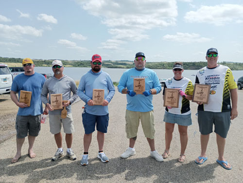 Top Anglers at Harmon Lake Tournament 2024